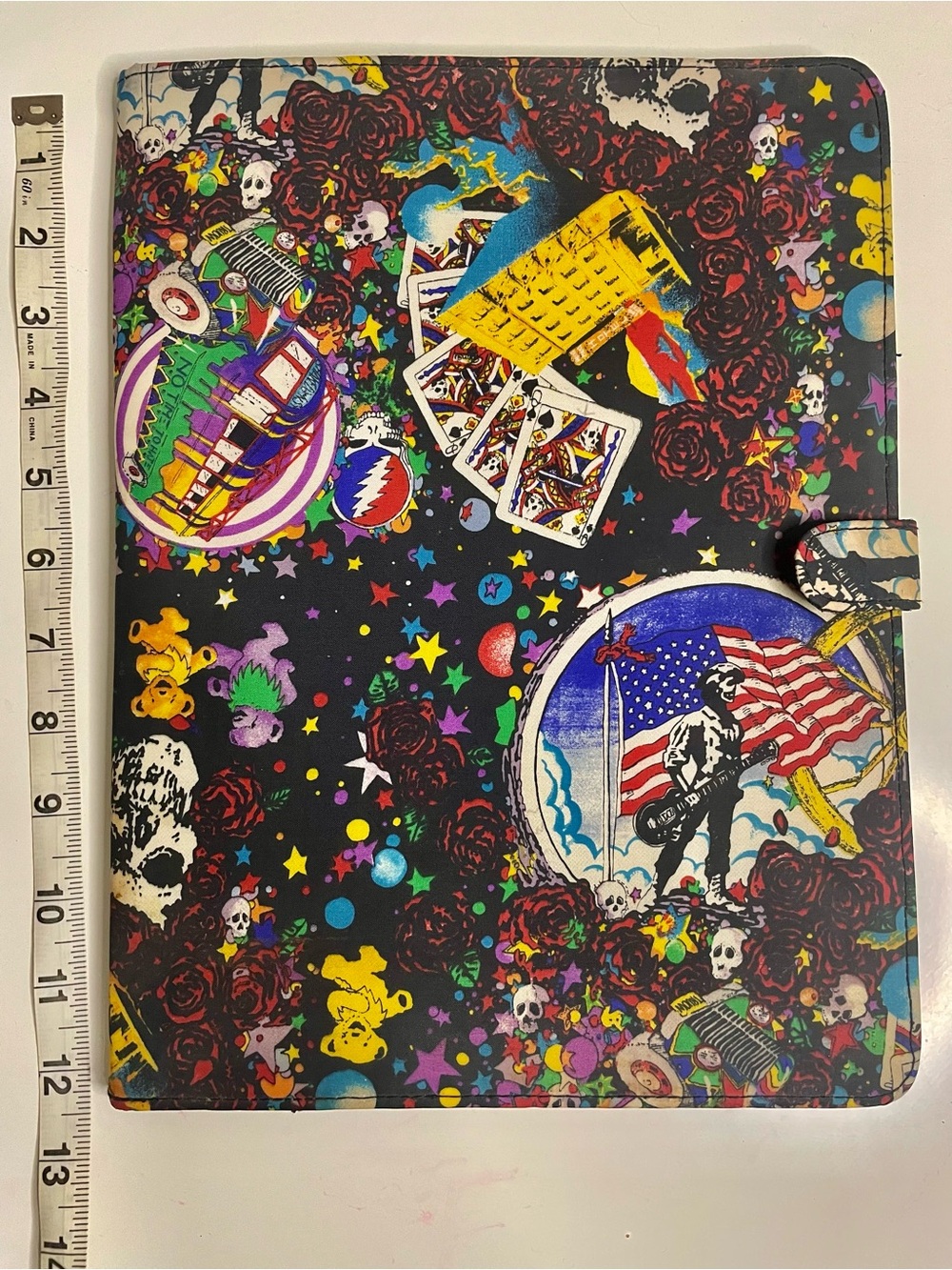Nicole Miller RARE Grateful Dead Folio - Black Base